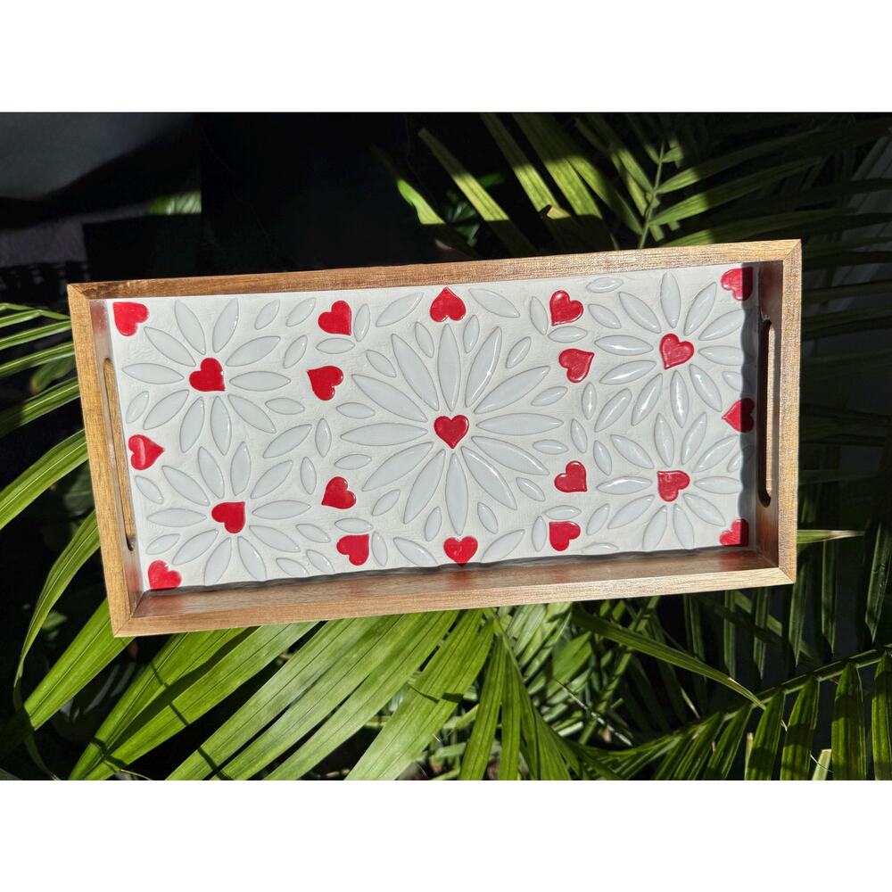 Valentine's Day Love Mosaic Tray